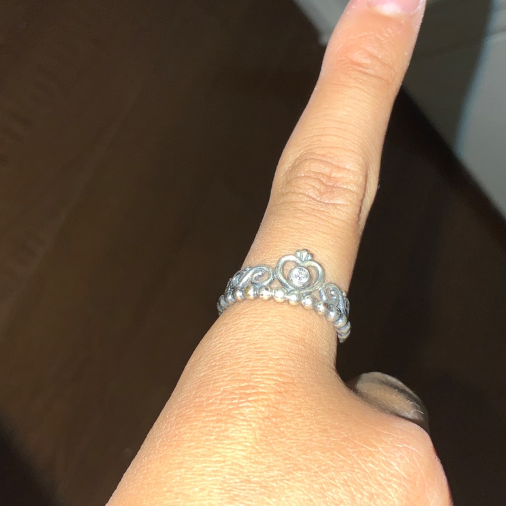 PANDORA CROWN RING - Picture 7 of 7